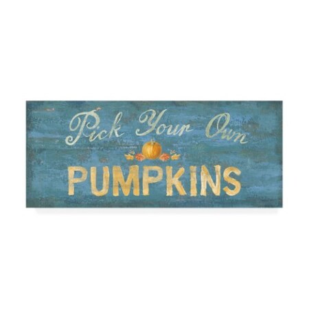 Trademark Fine Art Danhui Nai 'Floursack Autumn XI' Canvas Art, 10x24 WAP11212-C1024GG
